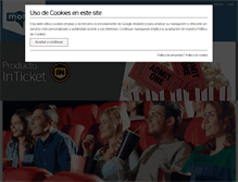 Tablet Screenshot of inticket.es